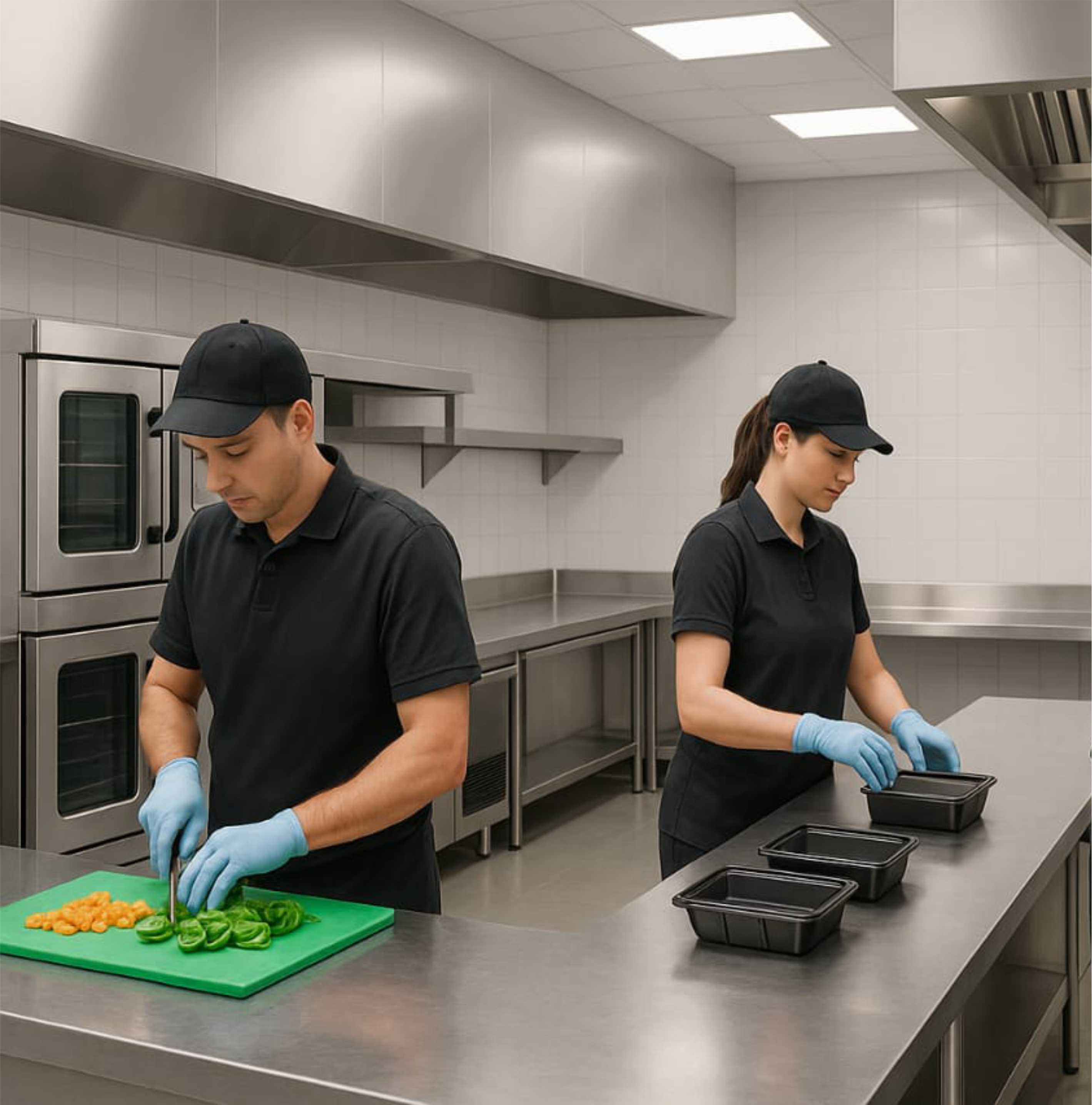 Cadete con mochila de delivery